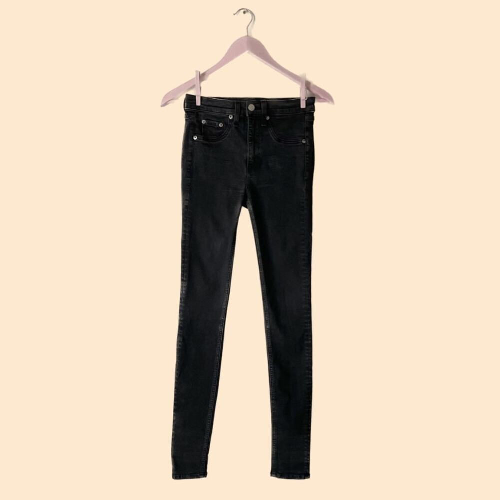 Rag & Bone High Rise Skinny Jeans